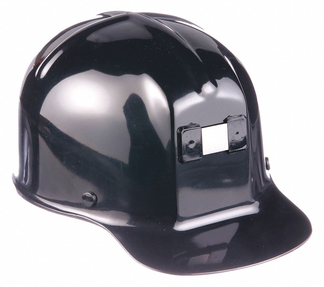 CASQUE SANS FENTE, POLYCARBONATE, SUSPENSION STAZ-ON 4 PTS, BORD AVANT, NOIR