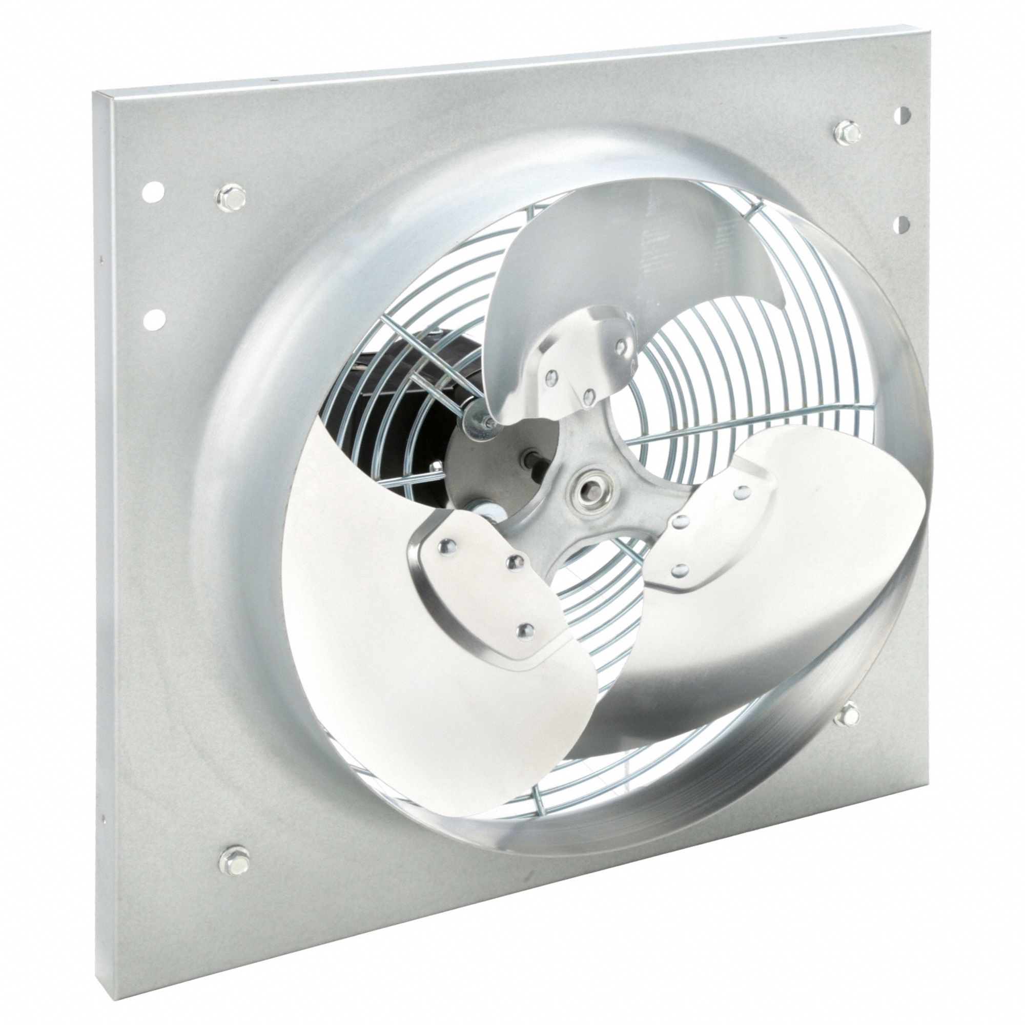 EXHAUST FAN, DIRECT DRIVE, 12 IN BLADE, ⅓0 HP, 912 CFM, 115V AC, 1 PH, TOTALLY ENCLOSED