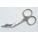 SCISSORS, LISTER, BANDAGE, ANGLED BLADE, SILVER, 14 CM, 5 1/2 IN, STAINLESS STEEL