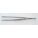 DRESSING FORCEPS, STRAIGHT, POINTED BLADE, CORRUGATED HANDLE, SILVER, 14 CM, 5 1/2 IN, SS