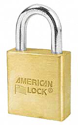 LOCK SOLID BRS 1-3/4IN REKEY