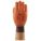 WINTER GLOVES, MONKEY GRIP, SZ X-LARGE/10/11-12 IN, BROWN, COTTON JERSEY/PVC