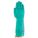 CHEMICAL-RESISTANT GLOVES, GAUNTLET, 13 IN, XXL, 15 MIL, GREEN, NITRILE