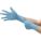 DISPOSABLE GLOVES, SZ 10/XL, 9 1/2 IN L, BLUE, MICRO-TOUCH NITRILE, BX 100