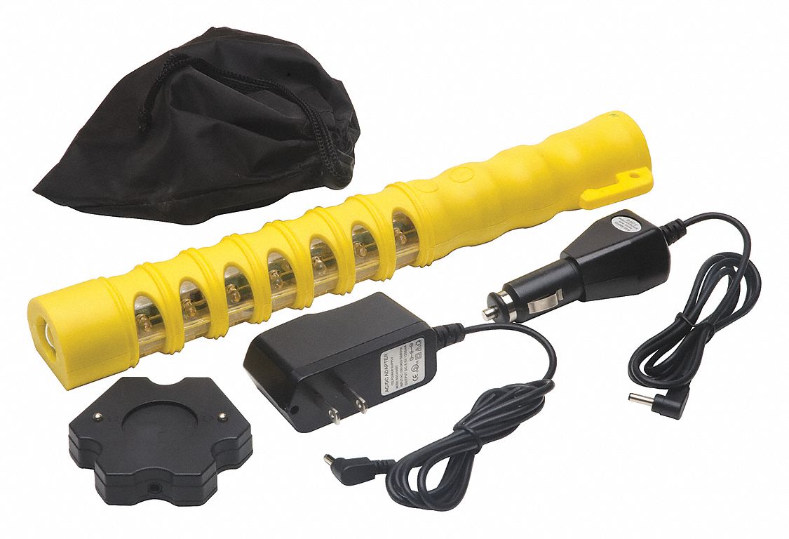 Baton Road Flare, Yellow LEDS