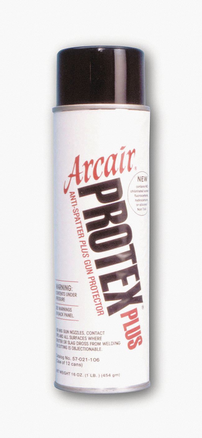 ANTI-SPATTER, AEROSOL CAN, ENVIRONMENTALLY SAFE/NON-FLAMMABLE, LIGHT AMBER, LIQUID, 16 OZ