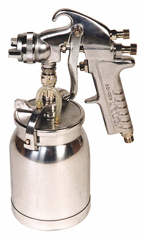 SUCTION SPRAY GUN/GENERAL PURPOSE, 13 CFM, 1.8 MM NOZZLE, 1 L CUP, 1/4 IN AIR INLET