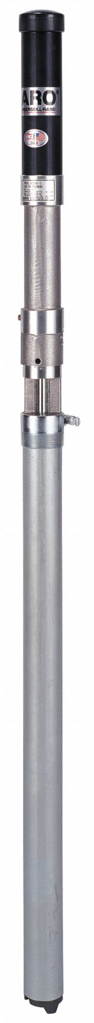 POMPE À DEUX BILLES,ACTIONNÉ PAR L'AIR,55 GAL,MAX 150 LB/PO2,54 PO,FNPT¼ PO,ACIER AU CARBONE