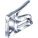 STAPLE GUN, 7 3/8 IN OVERALL L, FOR 7/16 IN STAPLE W, STRAIGHT DRIVE, T50, STEEL