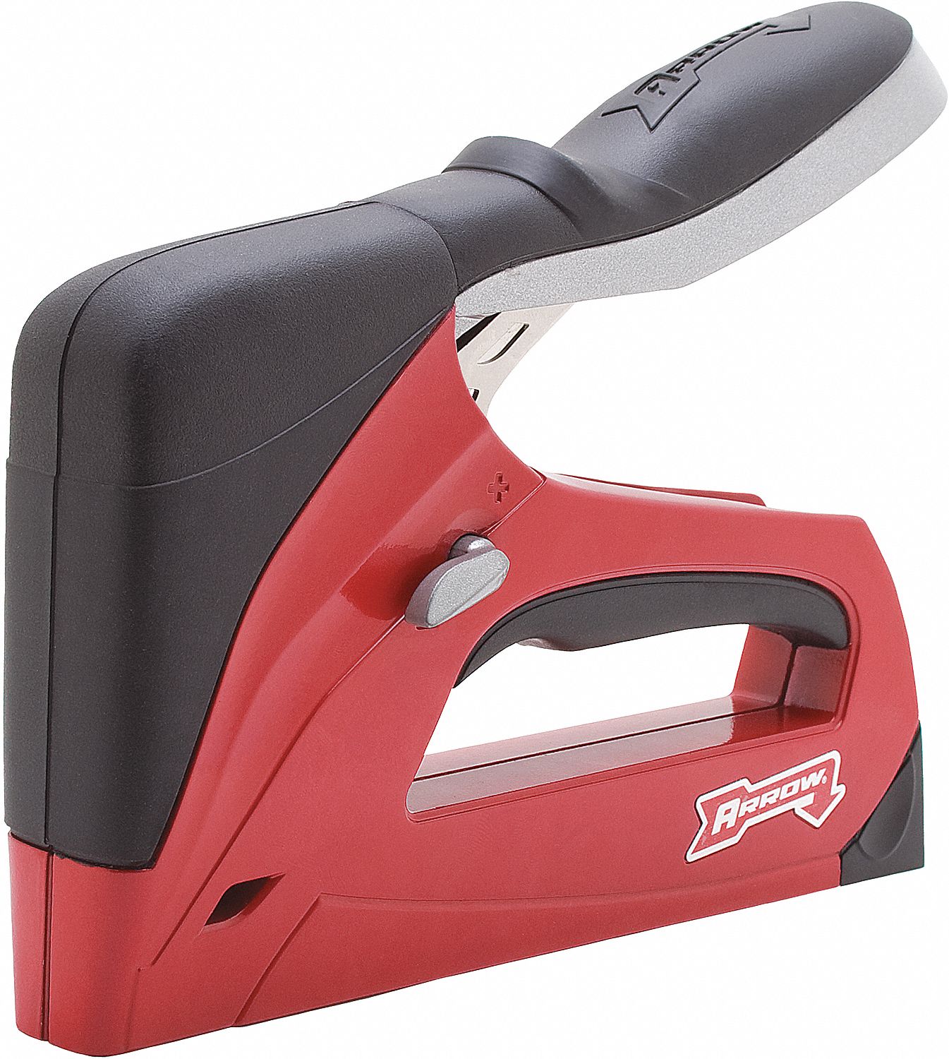PRO STAPLE/NAIL GUN, HIGH/LOW POWER SETTING, SHOT METER, QUICK BOTTOM LOAD, ALUMINUM