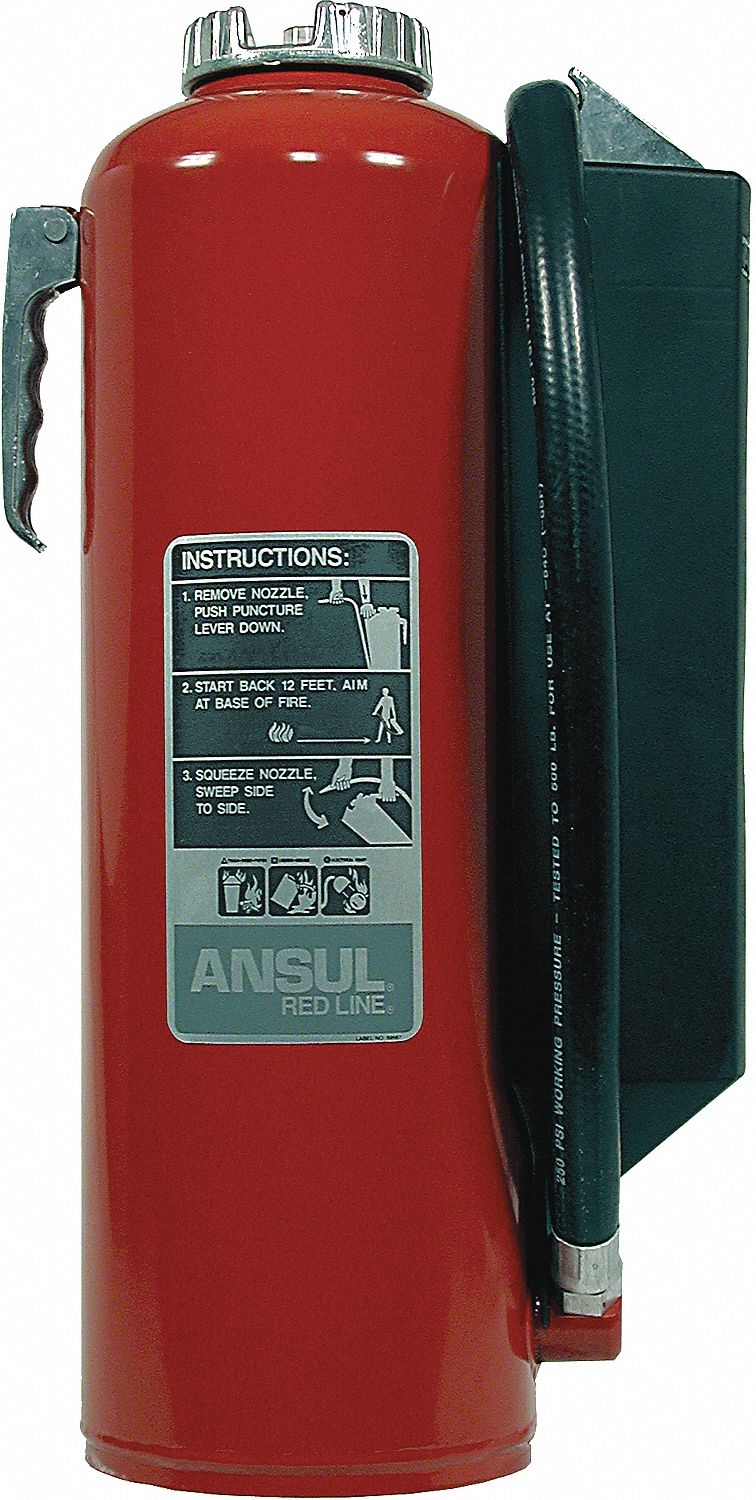 FIRE EXTINGUISHER,30 LB,STEEL