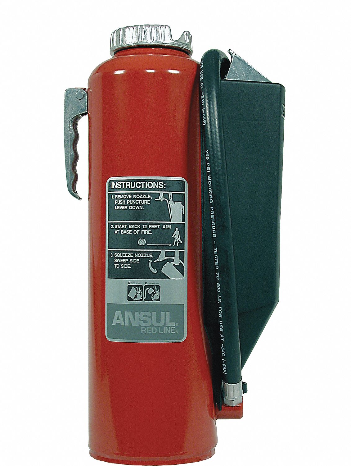 FIRE EXTINGUISHER, CARTRIDGE OPERATED, CORROSION RESISTANT, HAND PORTABLE, DRY CHEMICAL, STEEL