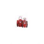 RED LINE WHEELED FIRE EXTINGUISHER, 150 LBS, 45.5 IN, RUBBER