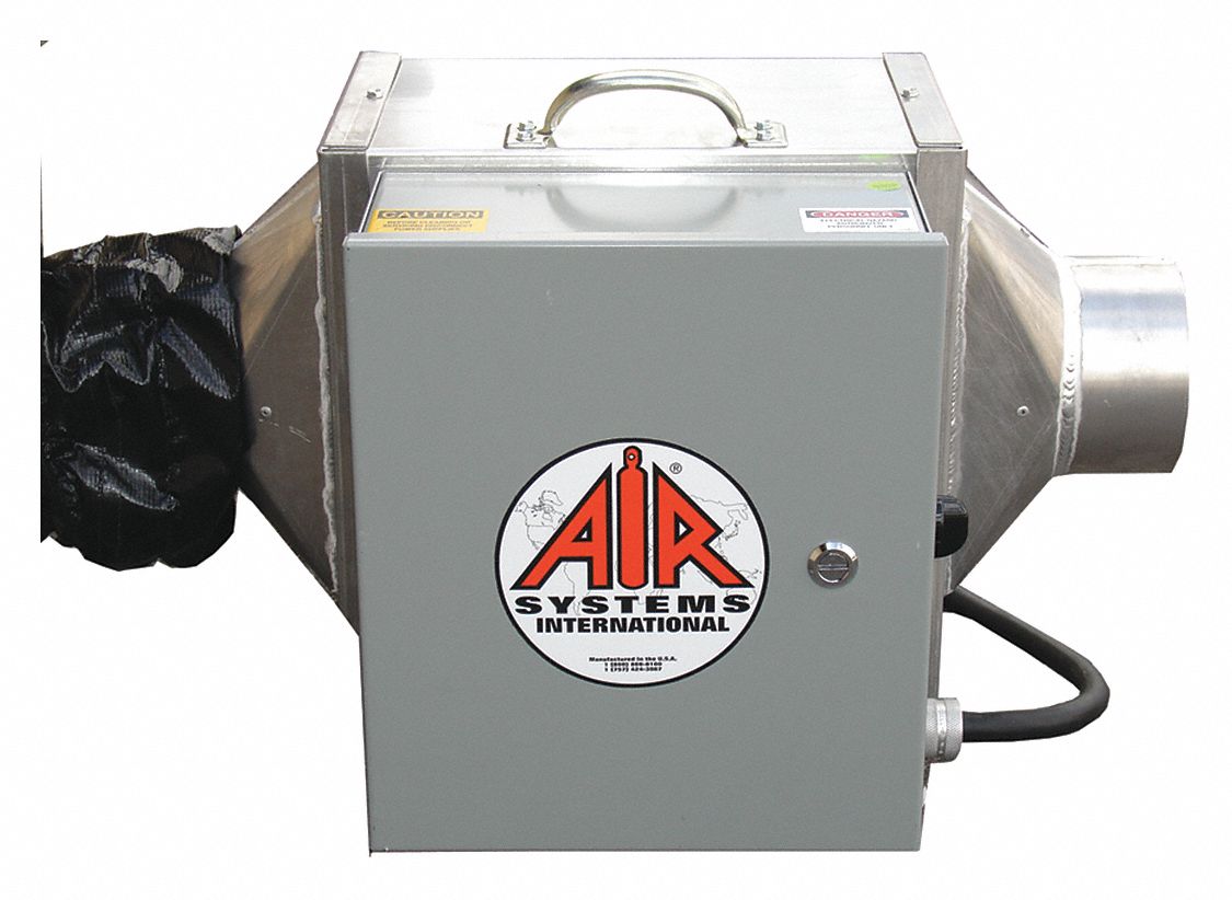 PORTABLE ELECTRIC DUCTED AND TENT HEATER, 3,500W OUTPUT, L6-30P, 8 IN, 23900 BTU, SVH-3