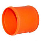 CONNECTOR DUCT TO DUCT, ORANGE, 8 IN