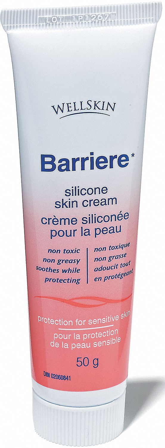 BARRIER CREAM, EASY TO APPLY, MESS FREE, NON GREASY, TUBE, 50 G, SILICONE