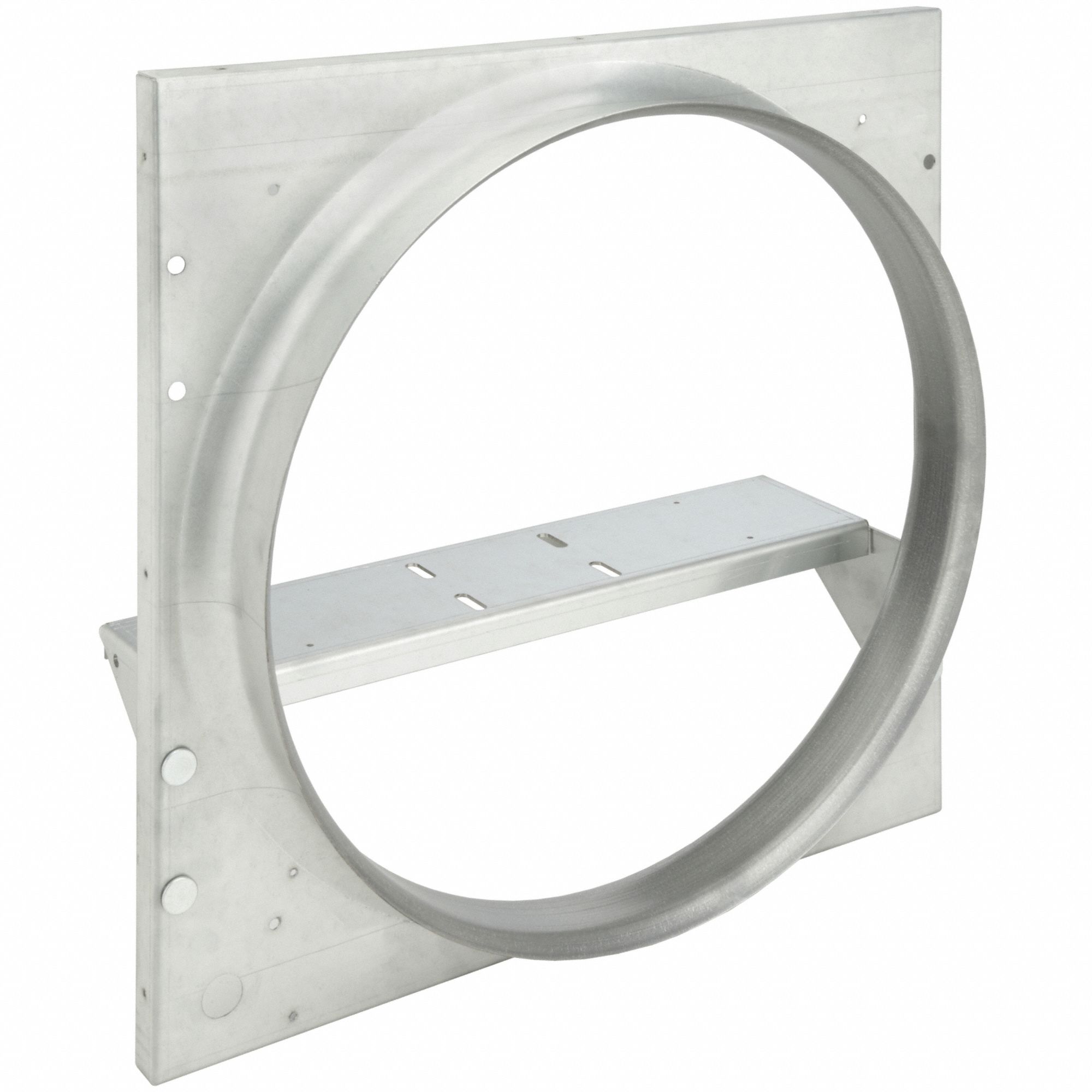 EXHAUST FAN VENTURI FRAME, STEEL, FOR 20 IN BLADE DIAMETER, 22½ IN X 22½ IN