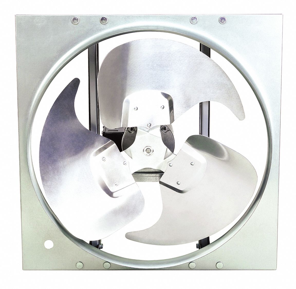 EXHAUST FAN, DIRECT DRIVE, 24 IN BLADE, ½ HP, 5,658 CFM, 115/230V AC, TOTALLY ENCLOSED