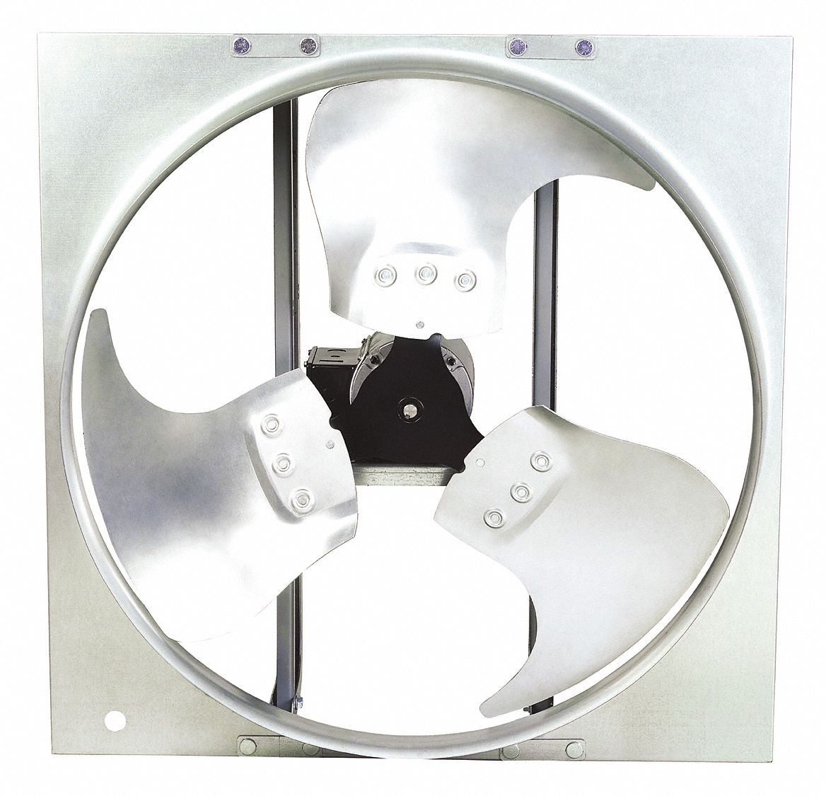 EXHAUST FAN, 30 IN BLADE, &frac34; HP, 9,371 CFM, 208-230/460V AC, 3 PH, TOTALLY ENCLOSED