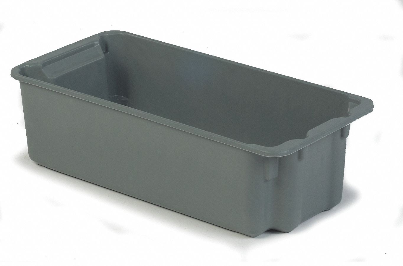 10E165 - D5451 Stack and Nest Bin 24-1/8 in L Gray