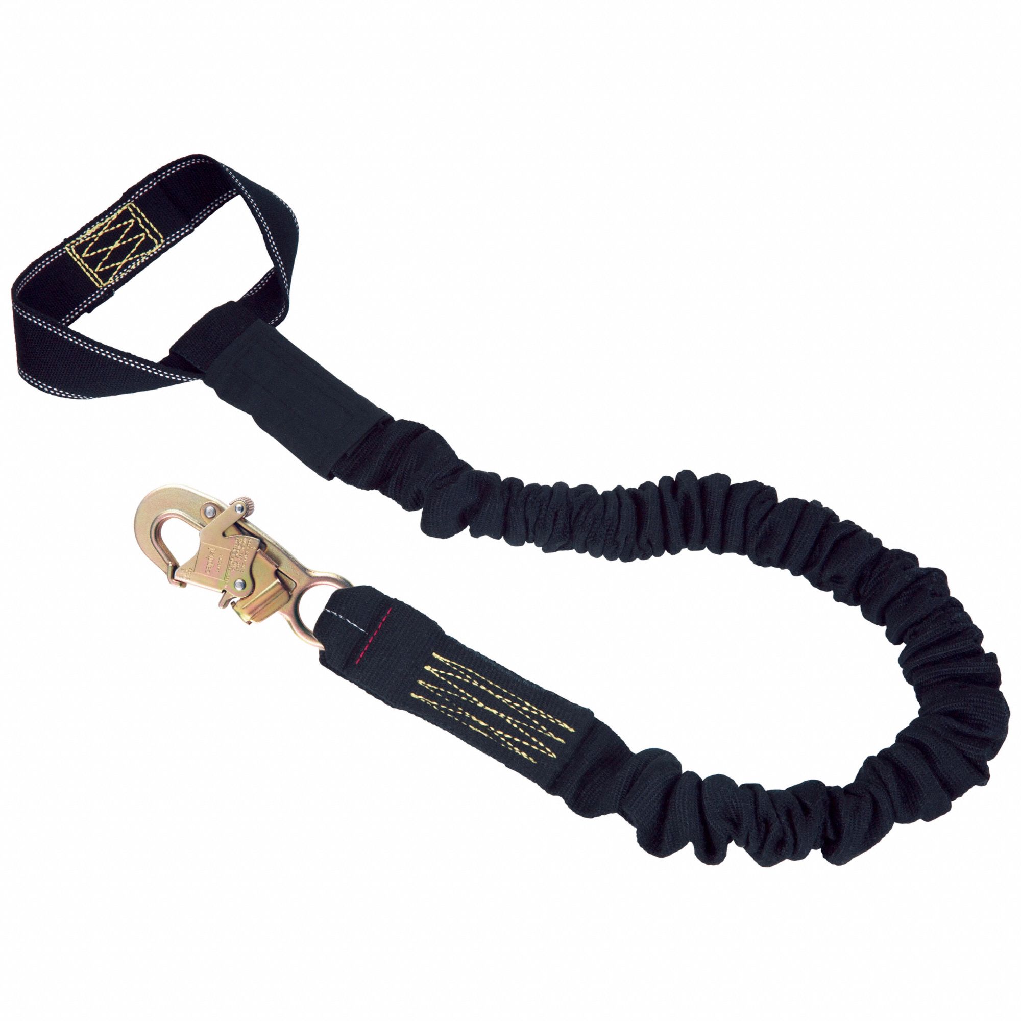 Arc Flash Shock-Absorbing Lanyard, Black