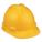 SLOTTED CAP, CSA, TYPE 1, CLASS E, PE, 4-PT STAZ-ON PINLOCK, FRONT BRIM, YELLOW