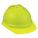 SLOTTED CAP, CSA, TYPE 1, CLASS E, PE, 6-PT FAS-TRAC III RATCHET, FRONT BRIM, HI-VIS YLW/GRN