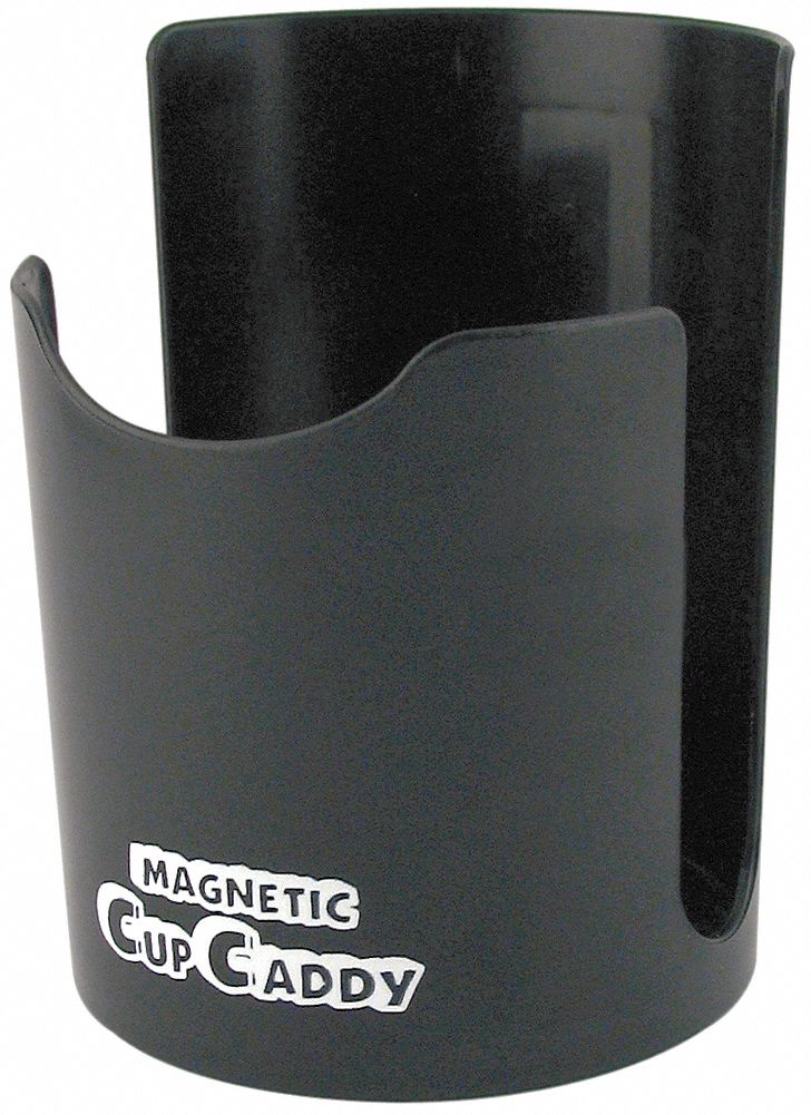 10E749 - Cup Caddy Magnetic 4-5/8 H x 3-1/4 D Blk