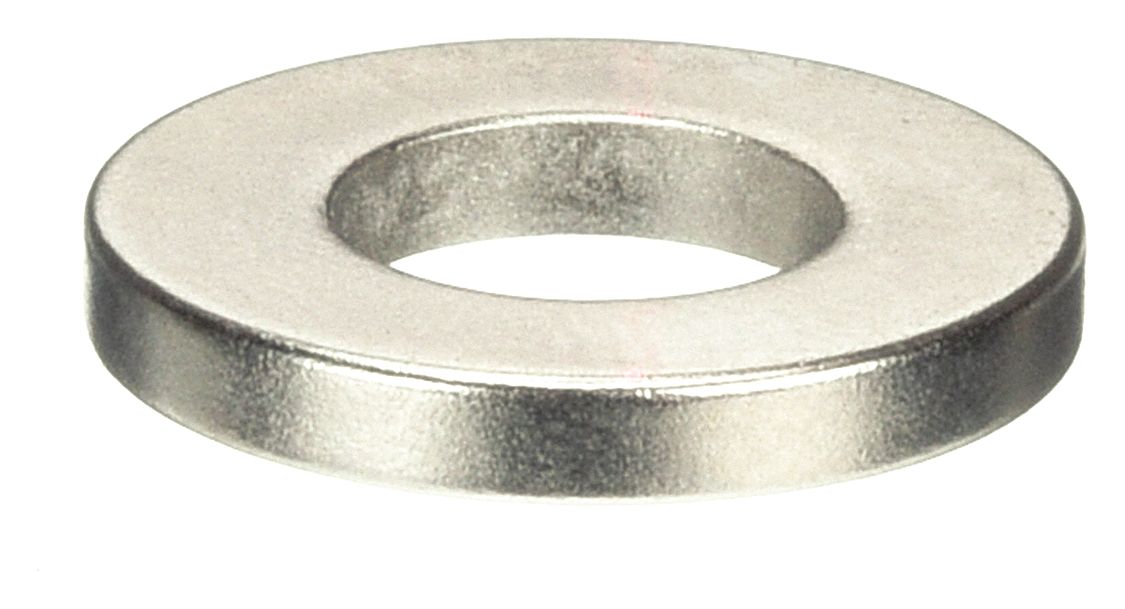 APPROVED VENDOR RING MAGNET,3/4 IN DIA,NEO,NICKEL,P - Rare Earth