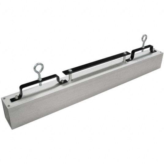 APPROVED VENDOR Magnetic Sweeper: Hang-Type, 3 1/8 in Lg, 48 in Wd, 48 in  Surface Size