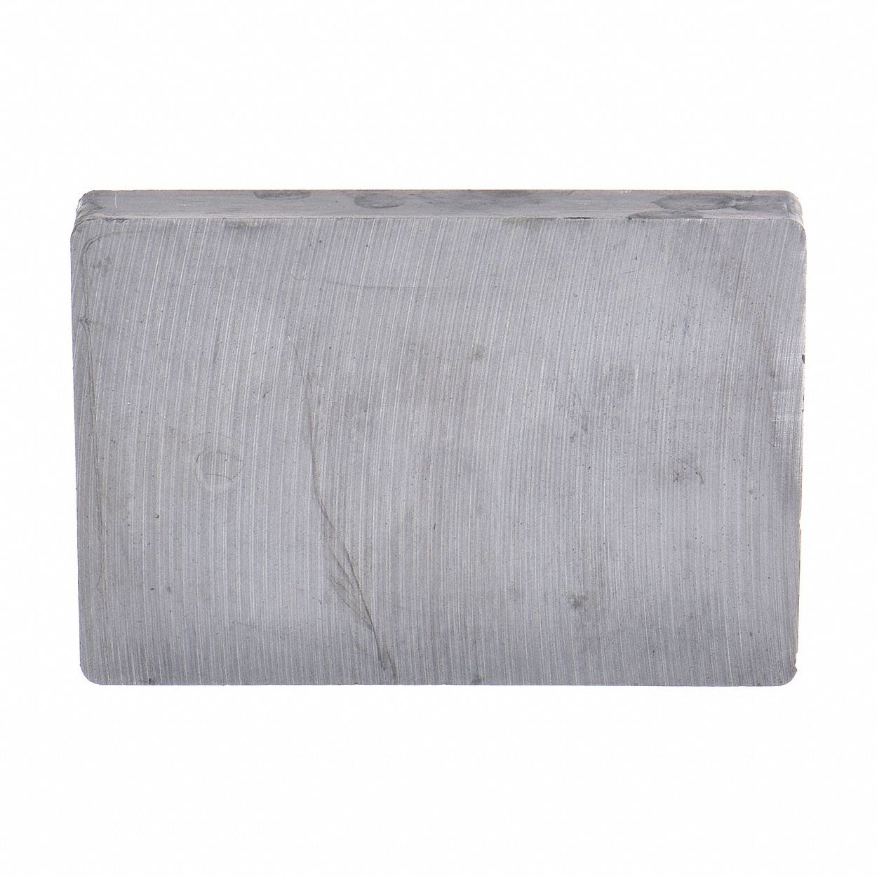 Ceramic Magnets: 4 in Wd, 1 in Thick, 6 in Lg, Rectangular