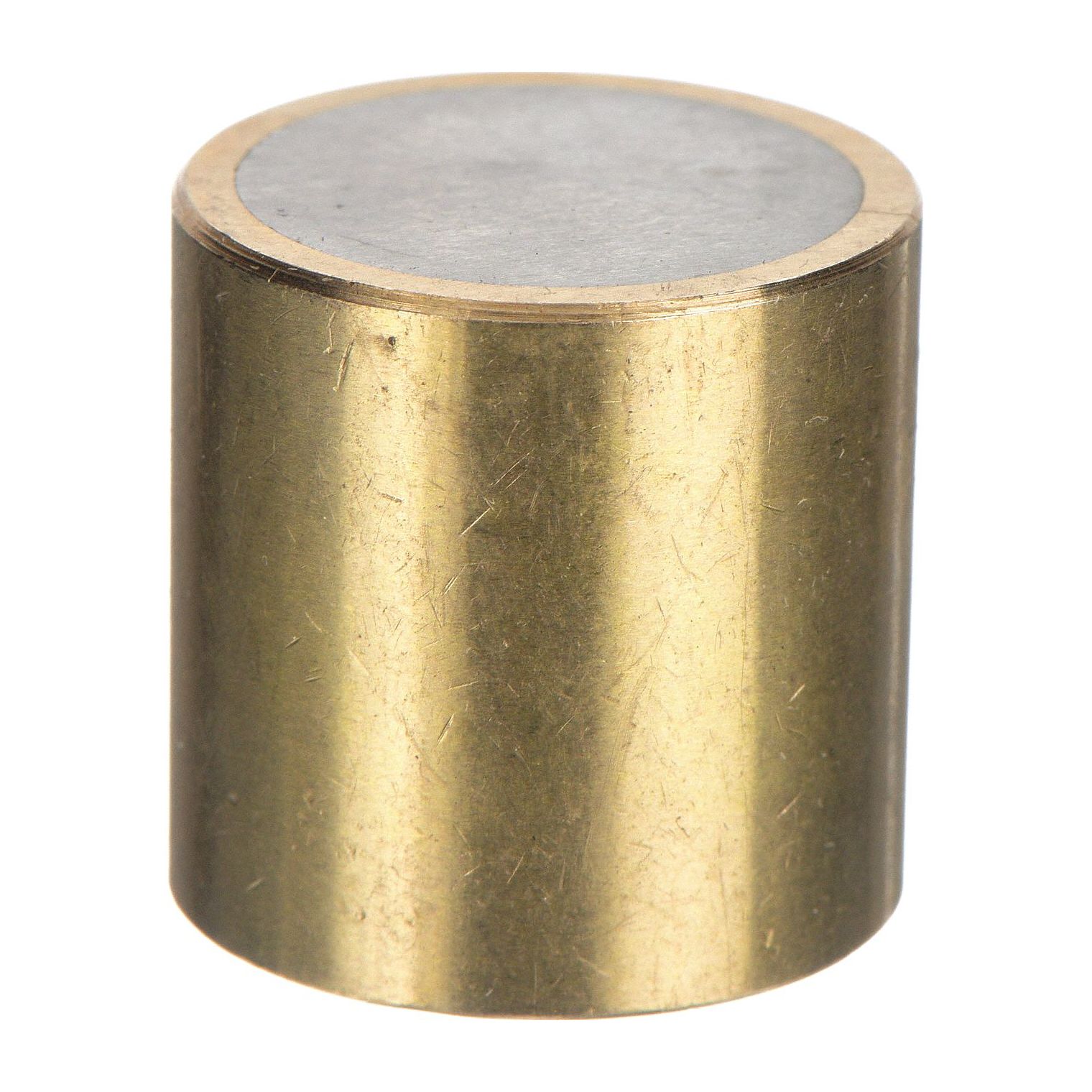 Alnico Magnet: Encased, 0.5 in Thick, 1/2 in Outside Dia