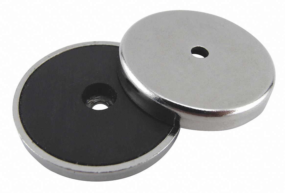 Encased Round Base Magnet 11 lb Pull