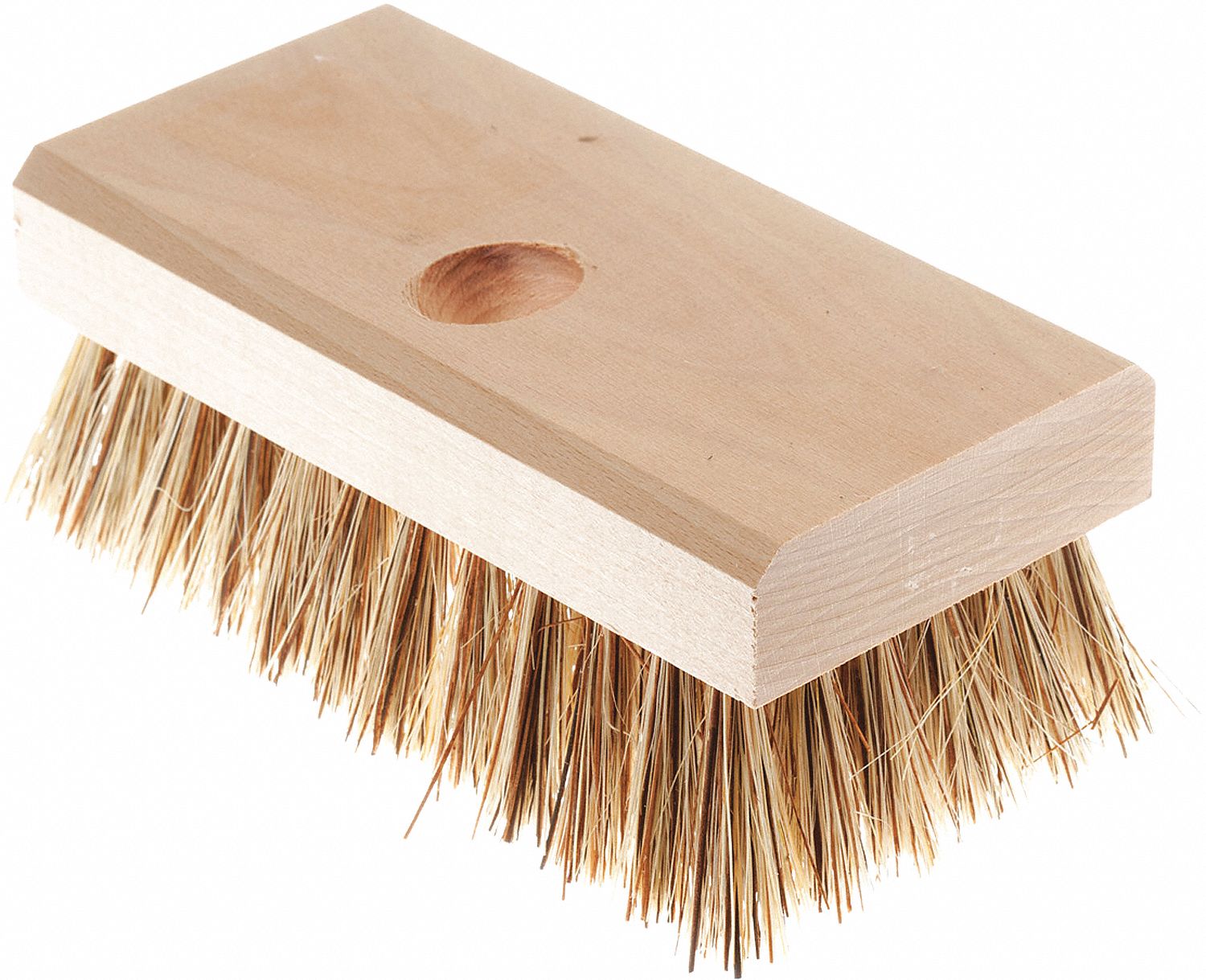 ATLAS GRAHAM MASONRY SCRUB BRUSH, W/ HOLE FOR 1 1/8 IN TAPERED HANDLE