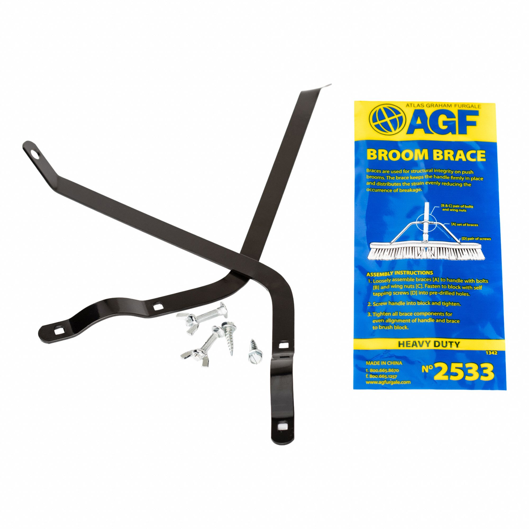 RENFORT P/ BALAI, GEANT, 24PO, ACIER