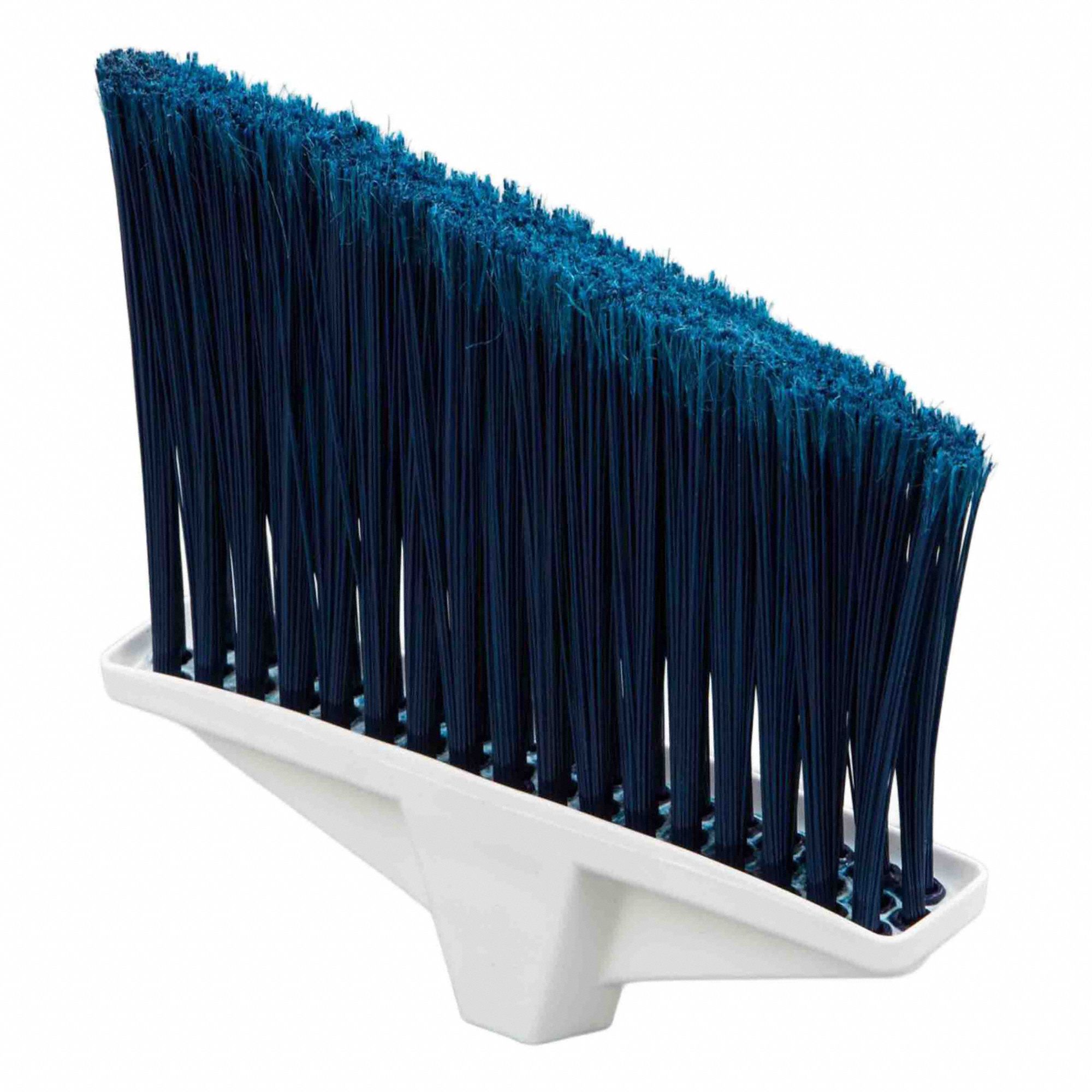 BALAI, ALIMENTAIRE/TOUT USAGE, INCLINE, FUSIONNE, P/MANCHES AL 2408, BLEU, FACE 9PO, PLASTIQUE/PP