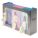 GLOVE BOX DISPENSER, 3 BOXES, STAINLESS STEEL, SILVER, 10 IN H X 16 IN W X 4 IN D