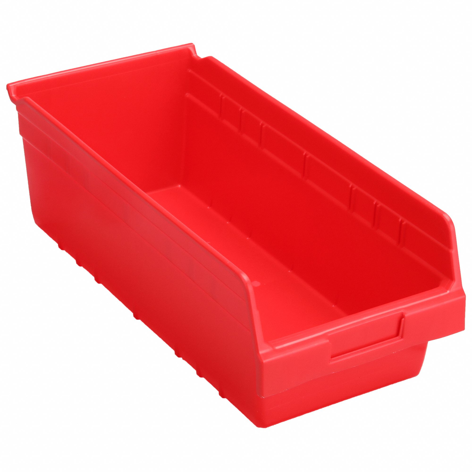 BIN SHELF RED 17 7/8 X 8 3/8 X 6