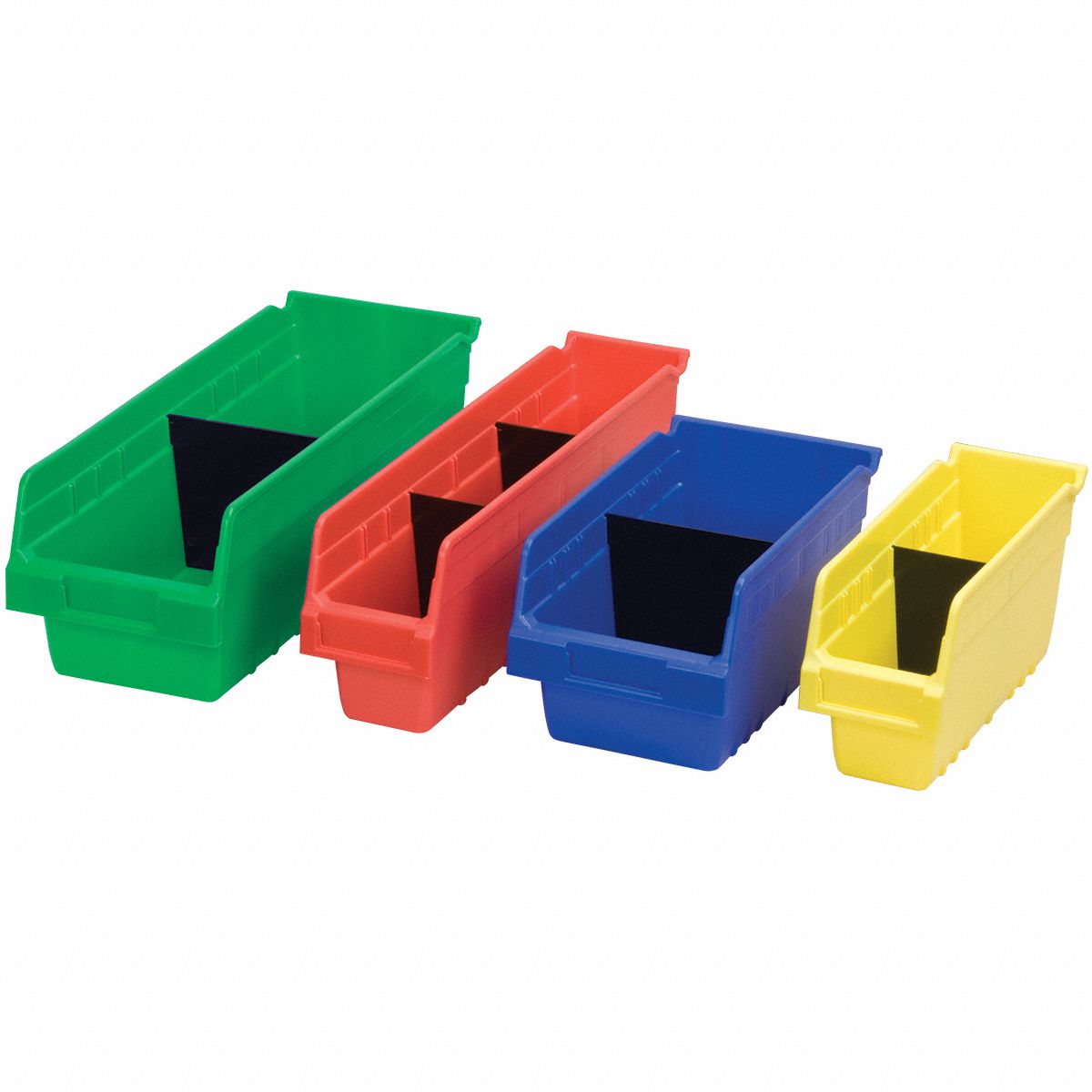 AKROMILS Divider 7 1/2 in x 4 7/8 in, Black 10F12340040 Grainger