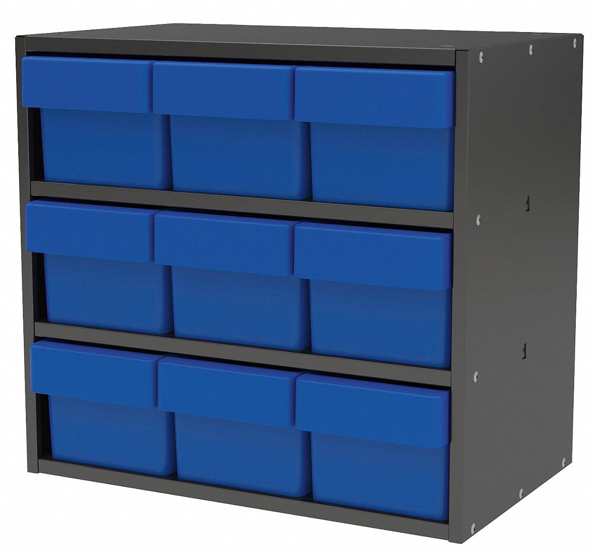 10F146 - D5368 Drawer Bin Cabinet 11-5/8 in D Blue