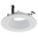 RECESSED DOWN LIGHT TRIM, 4 IN SIZE, FLAT CEILING, HALOGEN/INCANDESCENT/LED