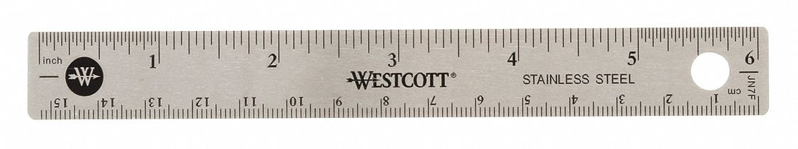 Ruler,24 Inch,Stainless Steel - Grainger