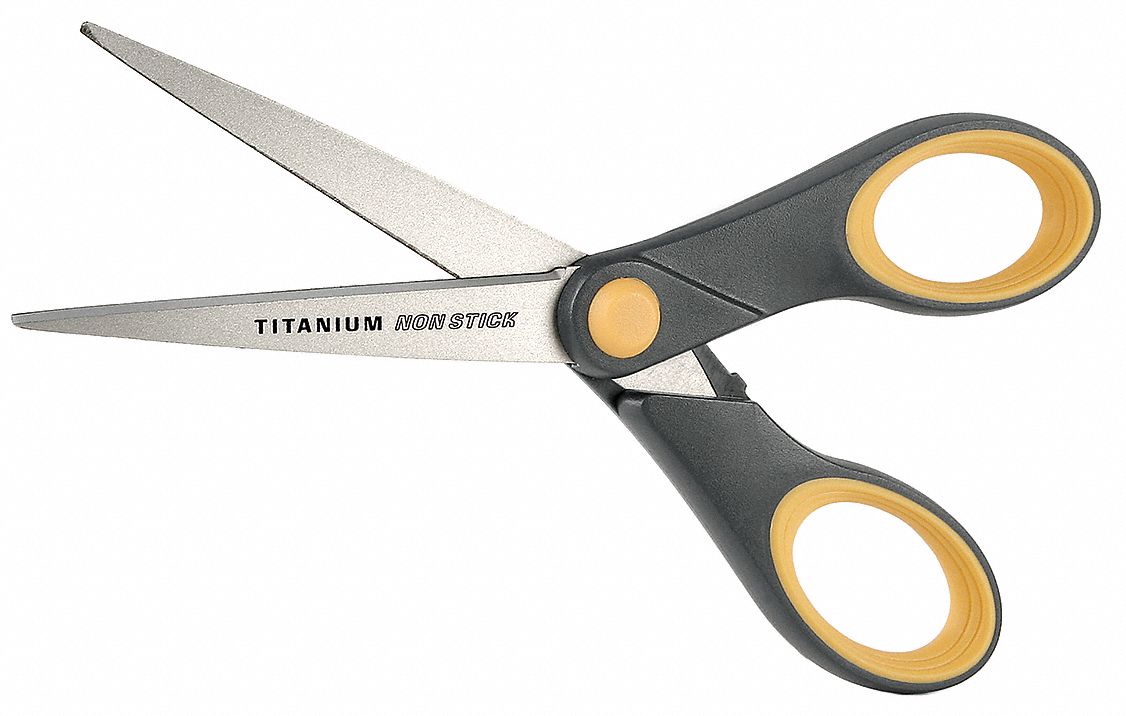 CISEAUX 7PO TITANIUM NON COL DROIT