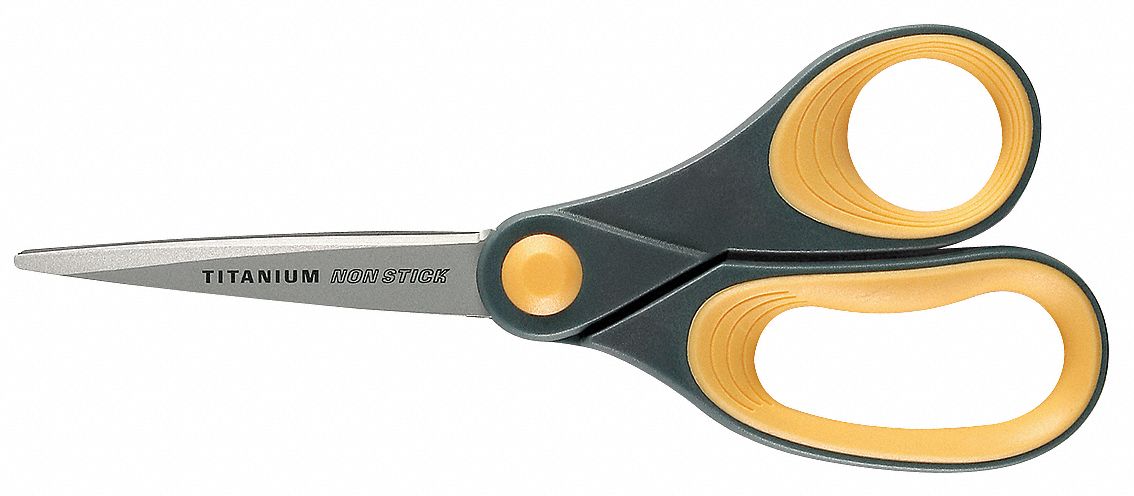 CISEAUX 8PO TITANIUM NON COL DROIT