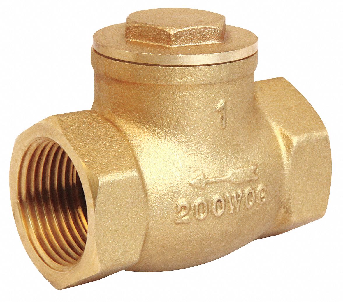 Brass Y-type Check Valve - Leengate Valves