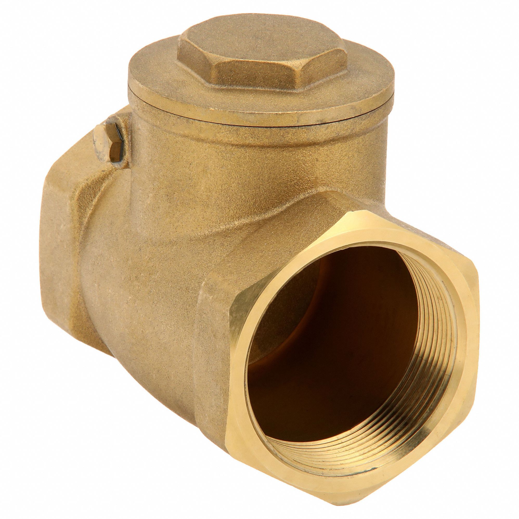 SWING CHECK VALVE,2IN,FNPT,BRASS