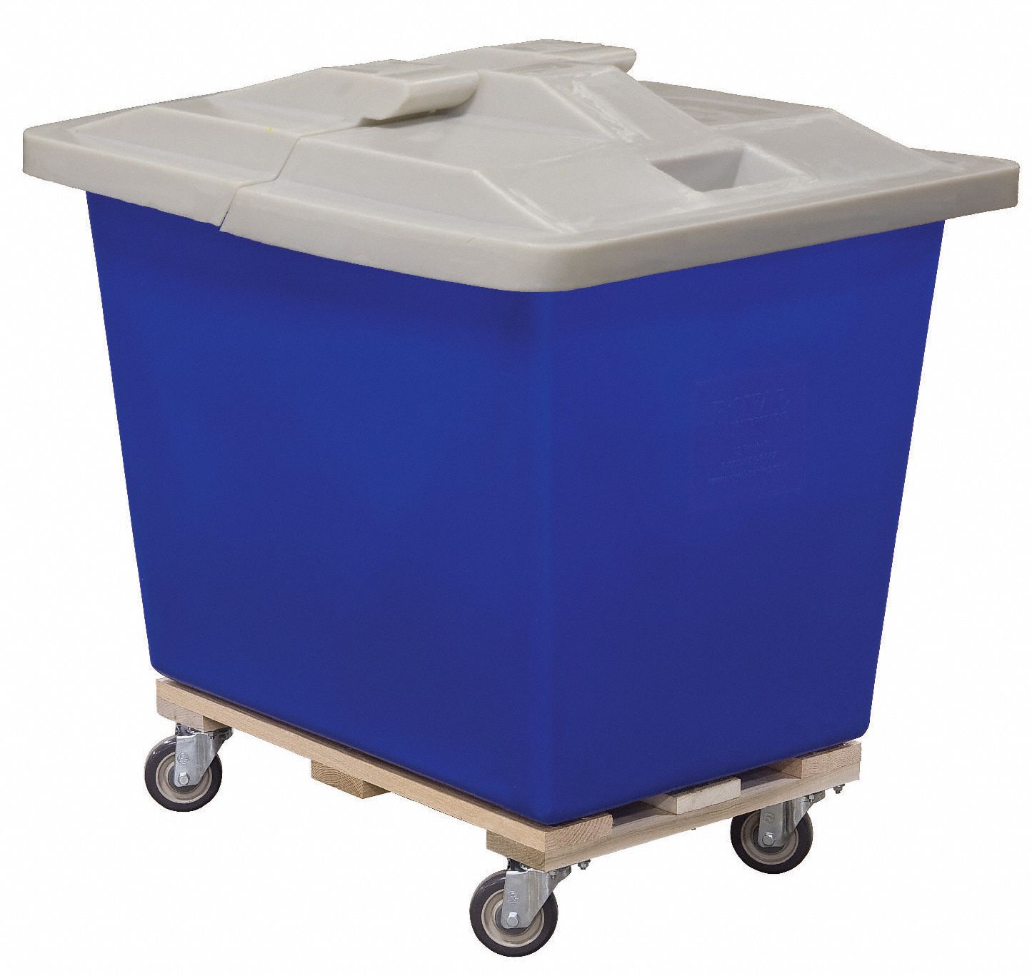 ROYAL BASKET TRUCKS Hinged Lid for Tilt & Cube Trucks 20 cu ft Fits