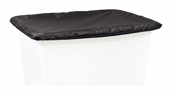 COUVERCLE VINYLE,16 BU,NOIR