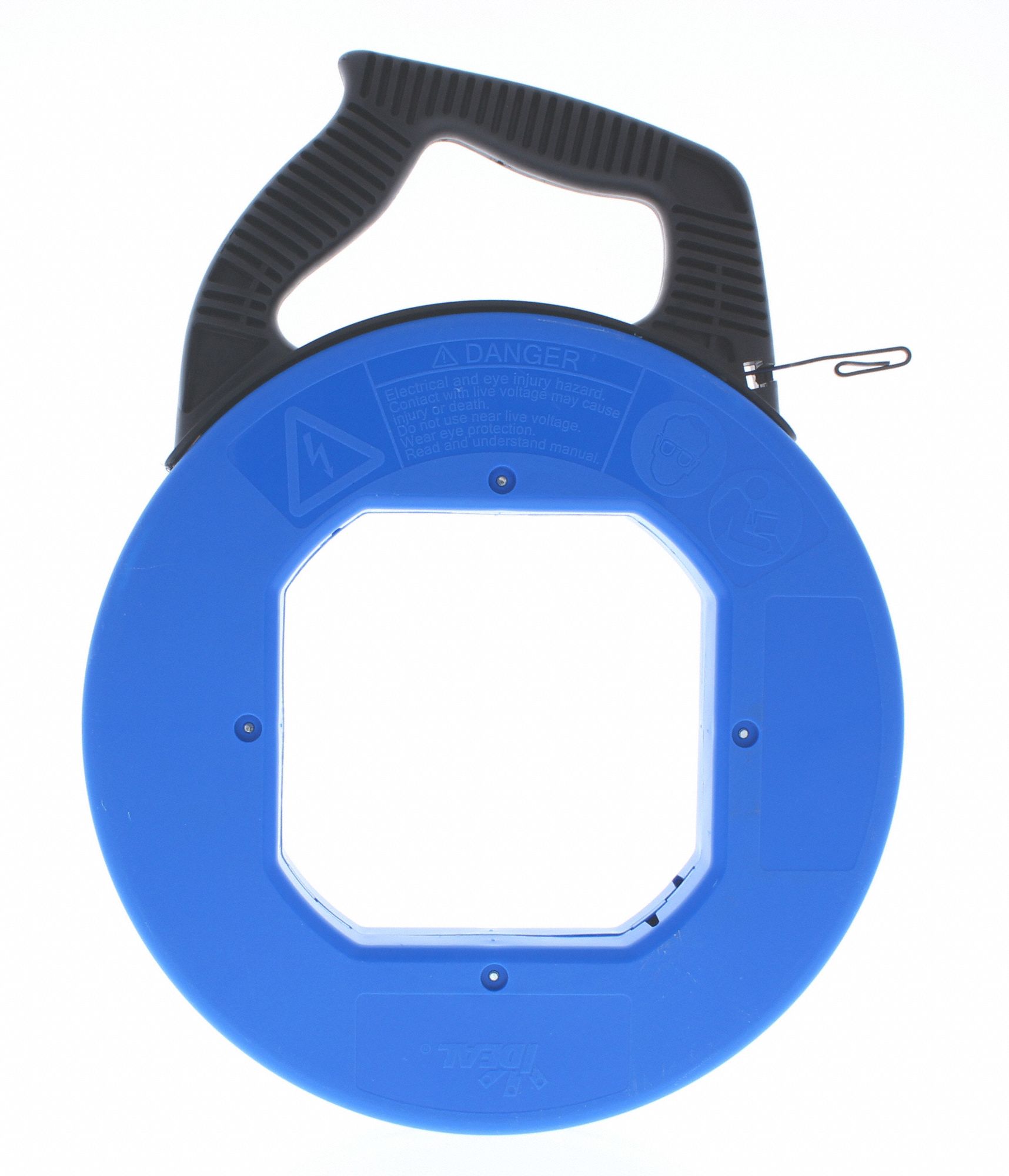 IDEAL 240 ft Fish Tape, Blued Steel, 1/8" x 0.060" Tape Size, Flat Tape Profile 10F50331057