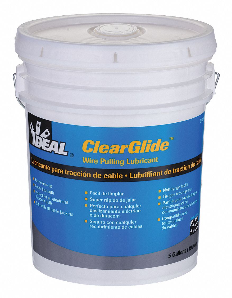 Ideal 31-385 ClearGlide Wire Pulling Lubricant (5-Gallon Bucket)